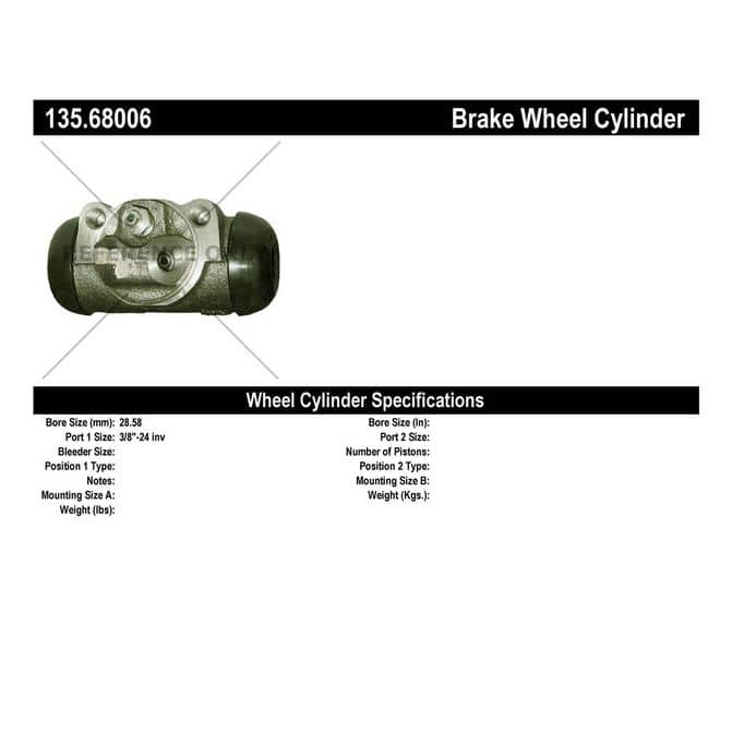 CEN CENTRIC PARTS 13568006