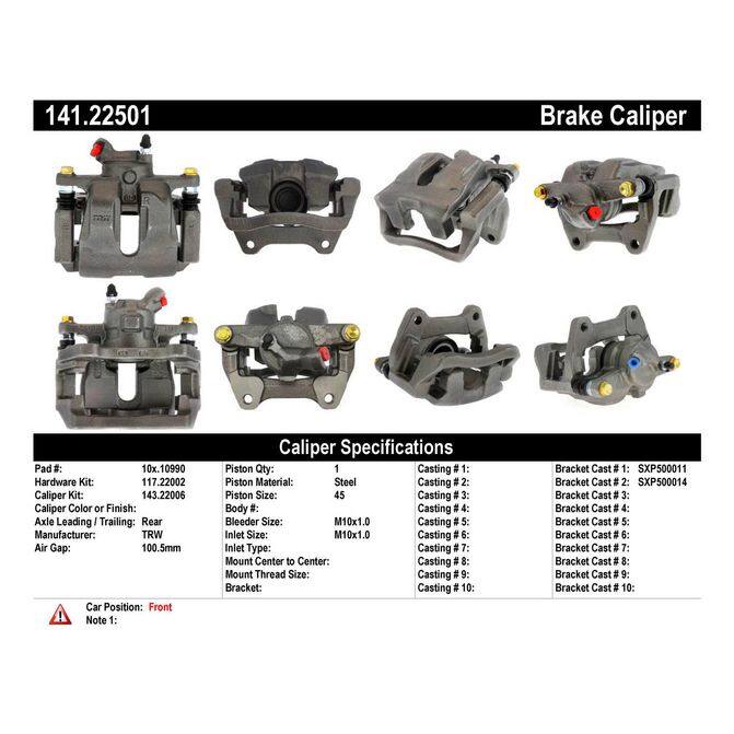 CENCENTRIC PARTS14122501