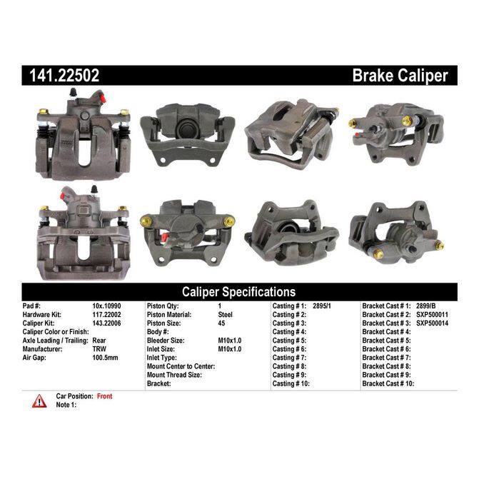 CENCENTRIC PARTS14122502