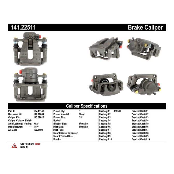 CENCENTRIC PARTS14122511