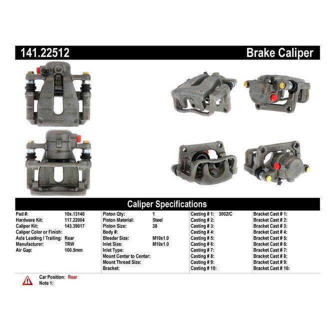 CENCENTRIC PARTS14122512
