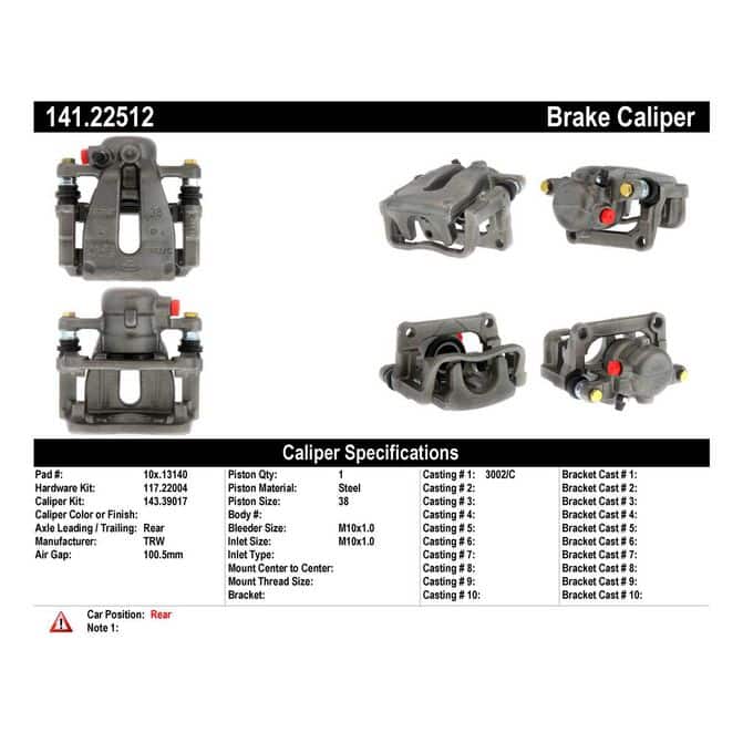 CENCENTRIC PARTS14122512