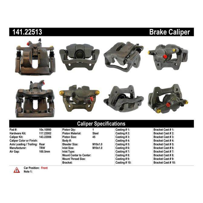 CENCENTRIC PARTS14122513