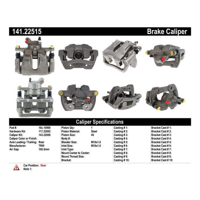 CENCENTRIC PARTS14122515