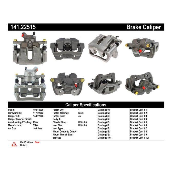 CENCENTRIC PARTS14122515