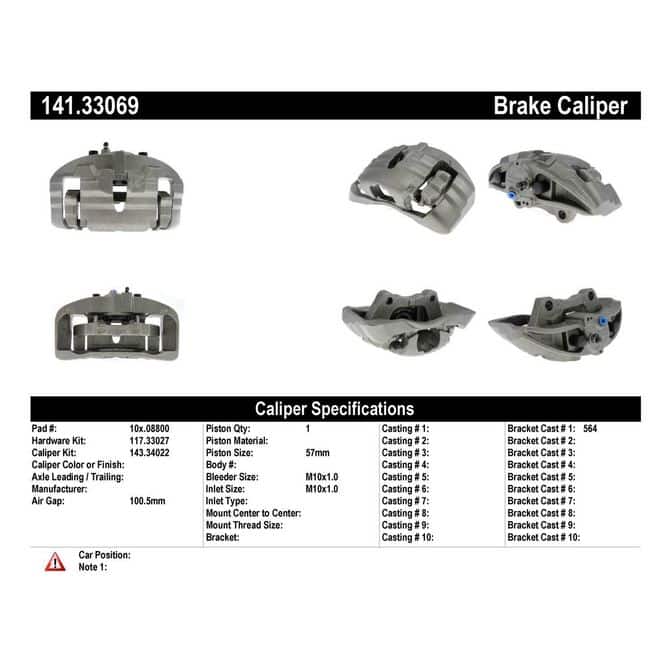 CENCENTRIC PARTS14133069