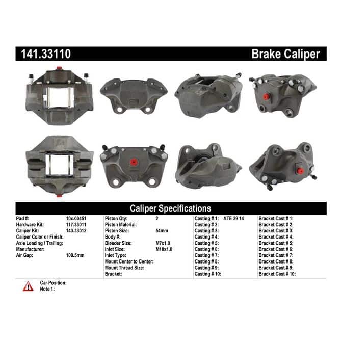 CENCENTRIC PARTS14133110