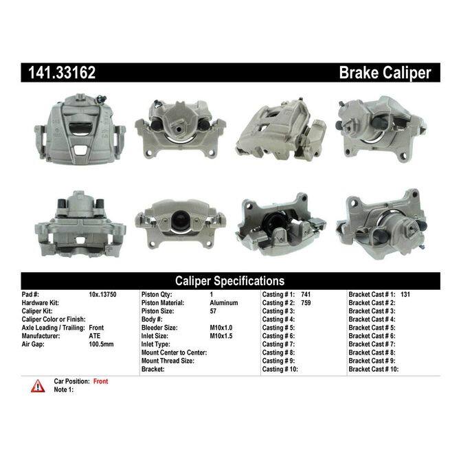 CENCENTRIC PARTS14133162