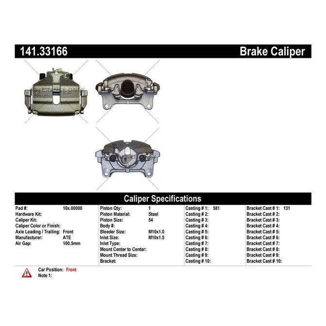 CENCENTRIC PARTS14133166