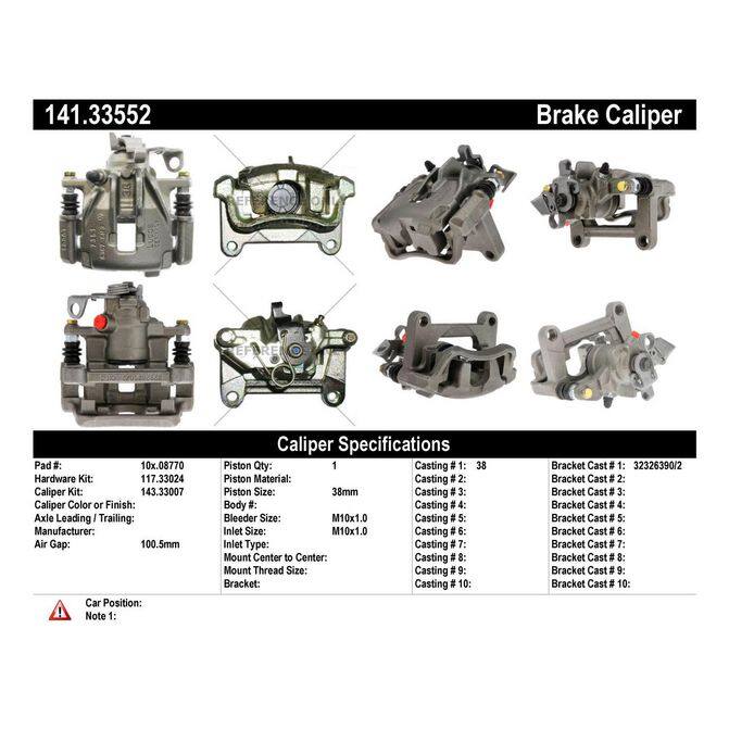 CENCENTRIC PARTS14133552