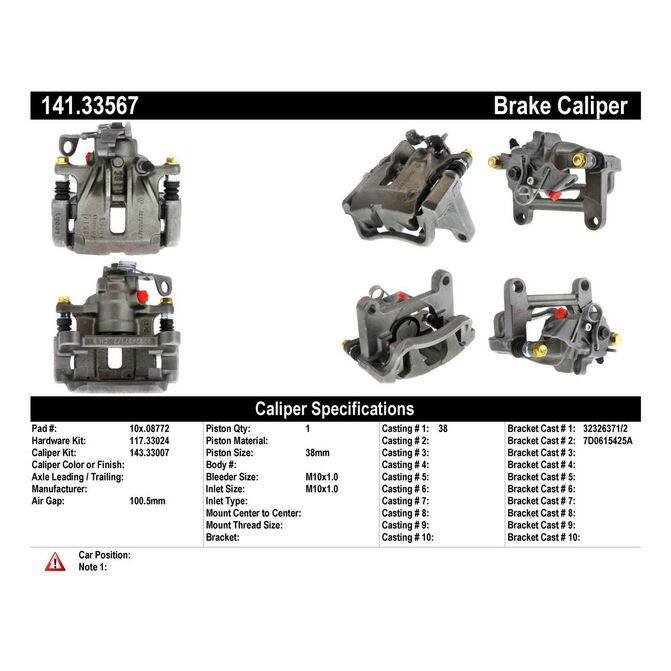 CENCENTRIC PARTS14133567