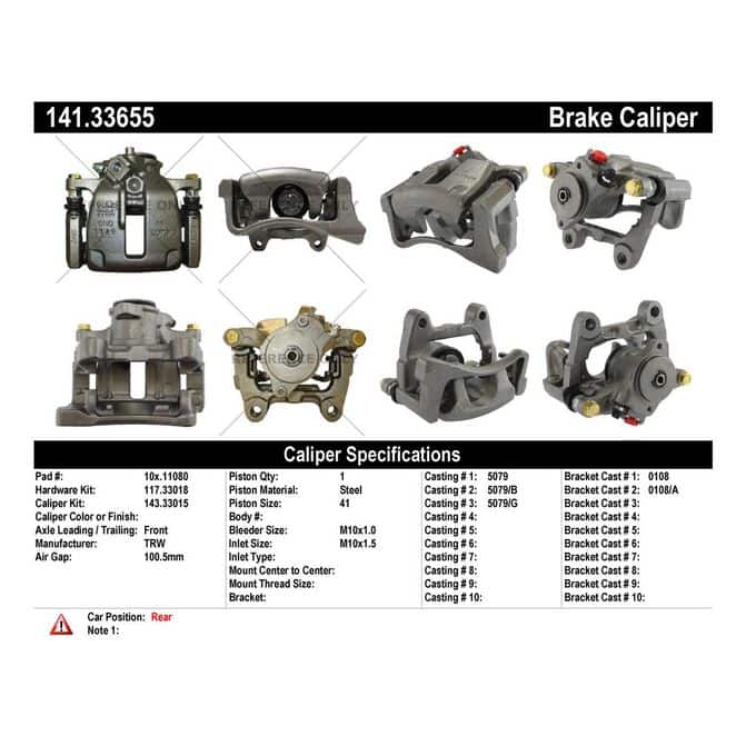 CENCENTRIC PARTS14133655