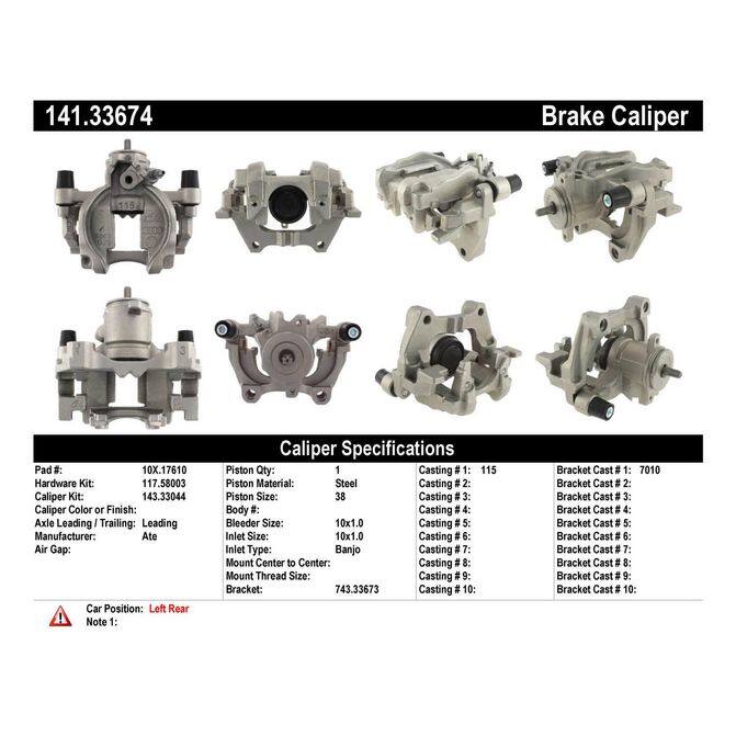 CENCENTRIC PARTS14133674