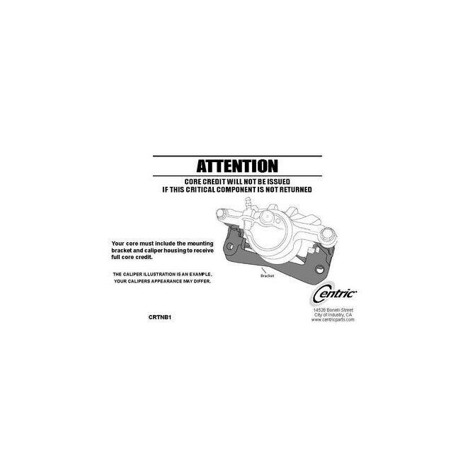 CENCENTRIC PARTS14134085