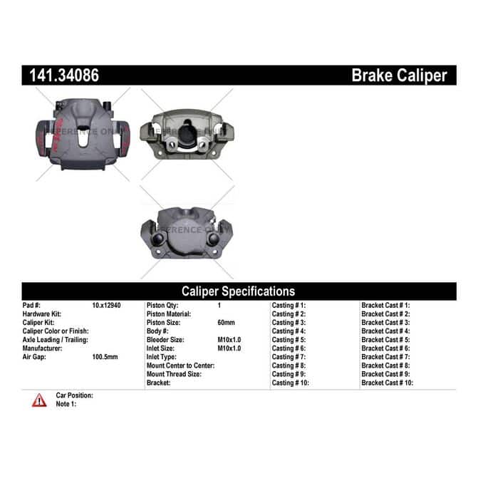 CENCENTRIC PARTS14134086