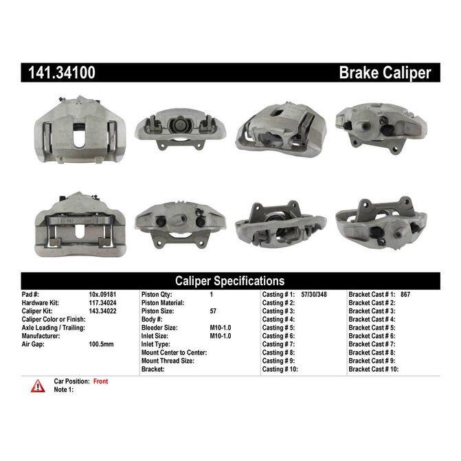 CENCENTRIC PARTS14134100