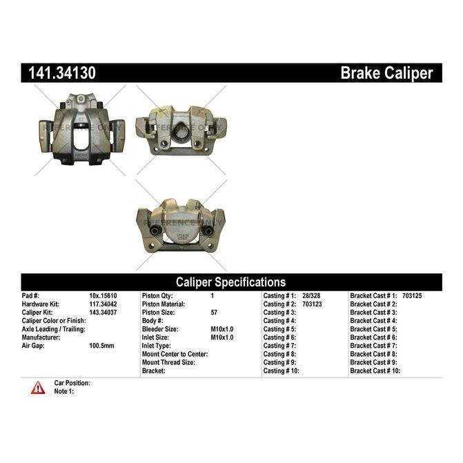 CENCENTRIC PARTS14134130