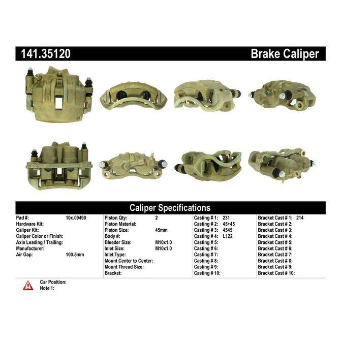 CENCENTRIC PARTS14135120