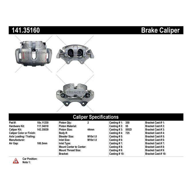 CENCENTRIC PARTS14135160