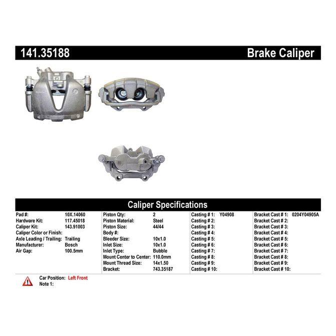 CENCENTRIC PARTS14135188