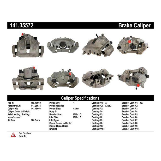 CENCENTRIC PARTS14135572