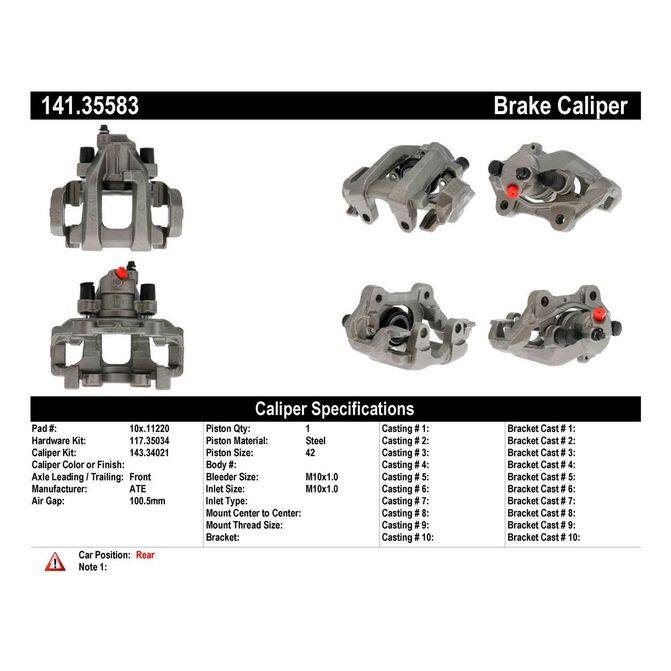 CENCENTRIC PARTS14135583
