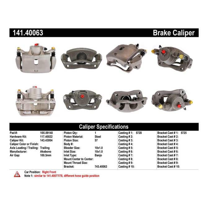 CENCENTRIC PARTS14140063
