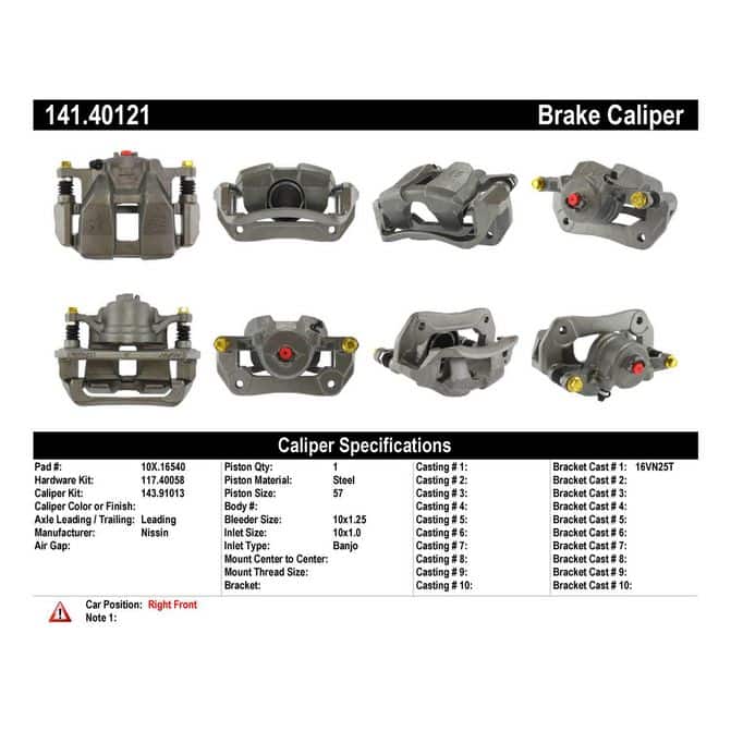 CENCENTRIC PARTS14140121
