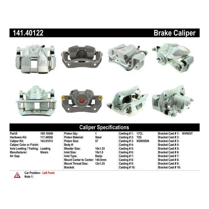 CENCENTRIC PARTS14140122