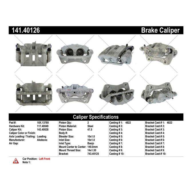 CENCENTRIC PARTS14140126