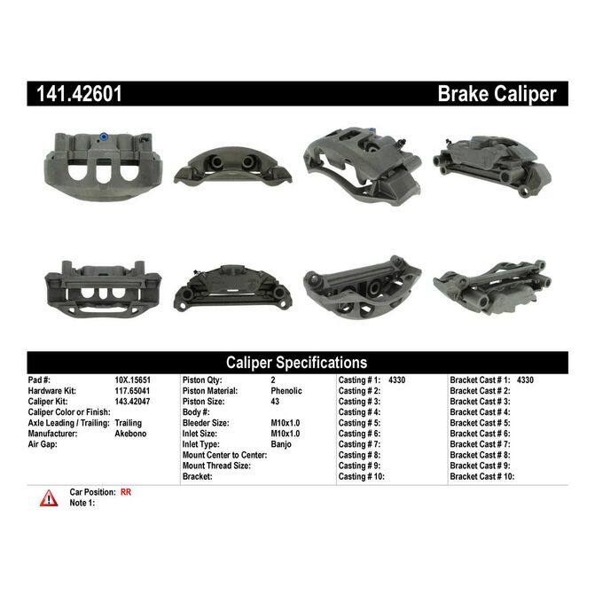 CENCENTRIC PARTS14142601