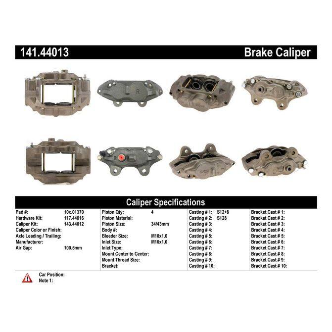 CENCENTRIC PARTS14144013