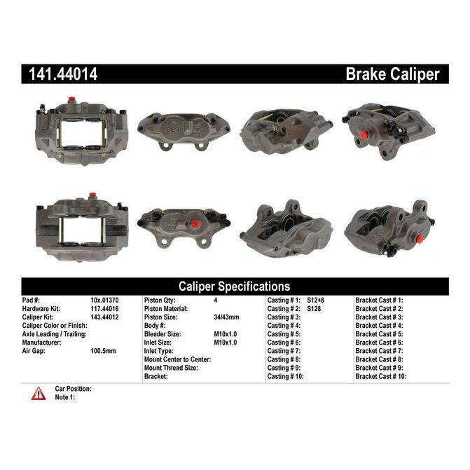 CENCENTRIC PARTS14144014