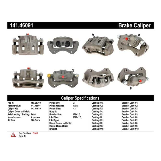 CENCENTRIC PARTS14146091