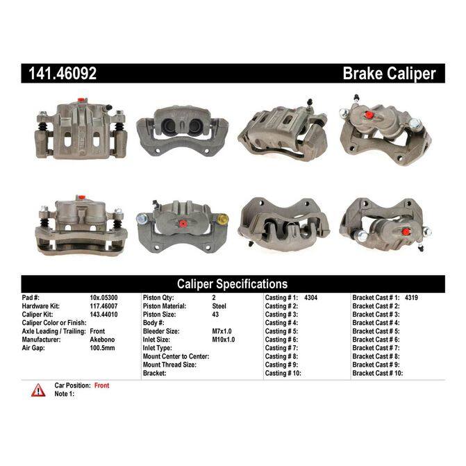 CENCENTRIC PARTS14146092