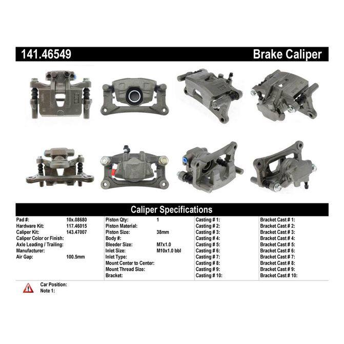 CENCENTRIC PARTS14146549