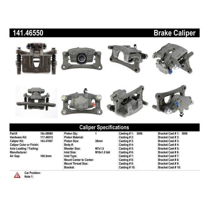 CENCENTRIC PARTS14146550