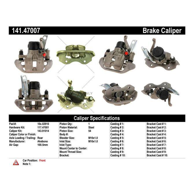 CENCENTRIC PARTS14147007