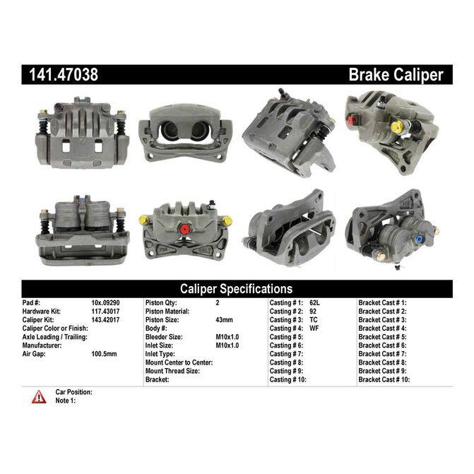 CENCENTRIC PARTS14147038