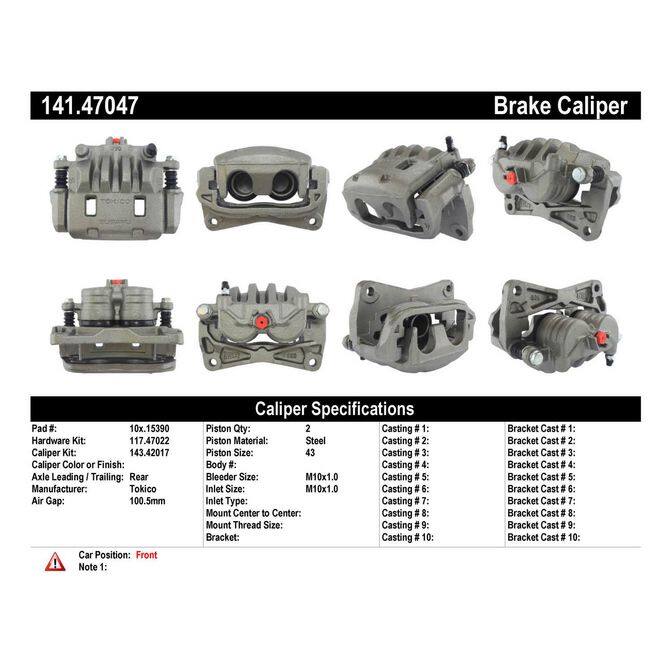 CENCENTRIC PARTS14147047