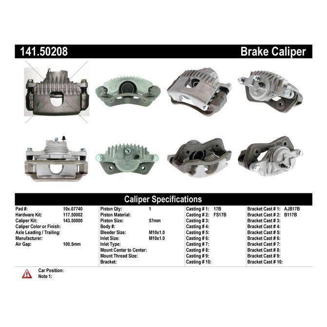 CENCENTRIC PARTS14150208