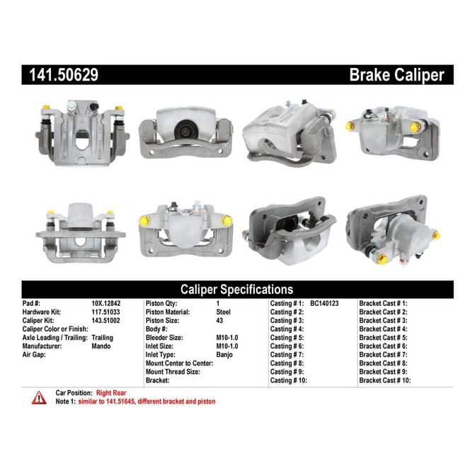 CENCENTRIC PARTS14150629