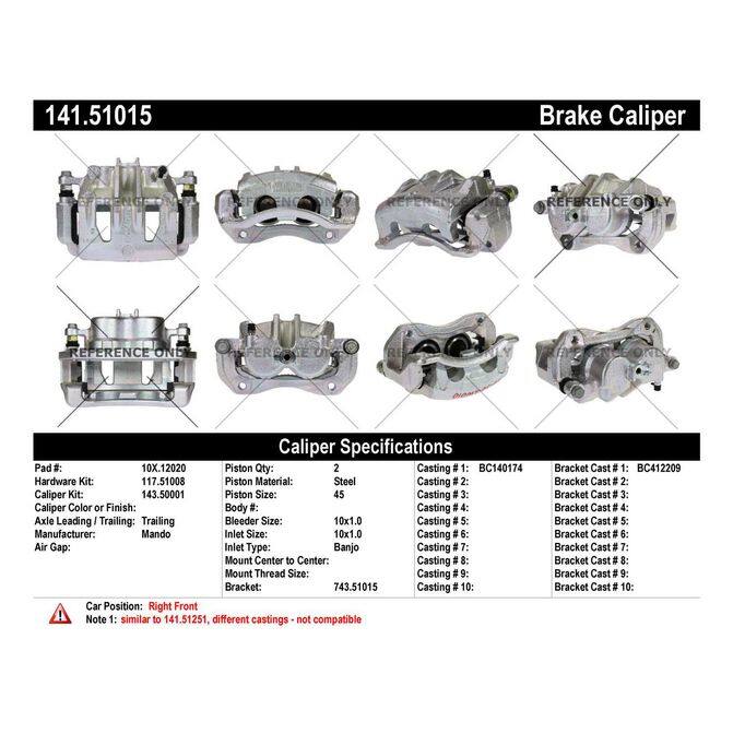 CENCENTRIC PARTS14151015