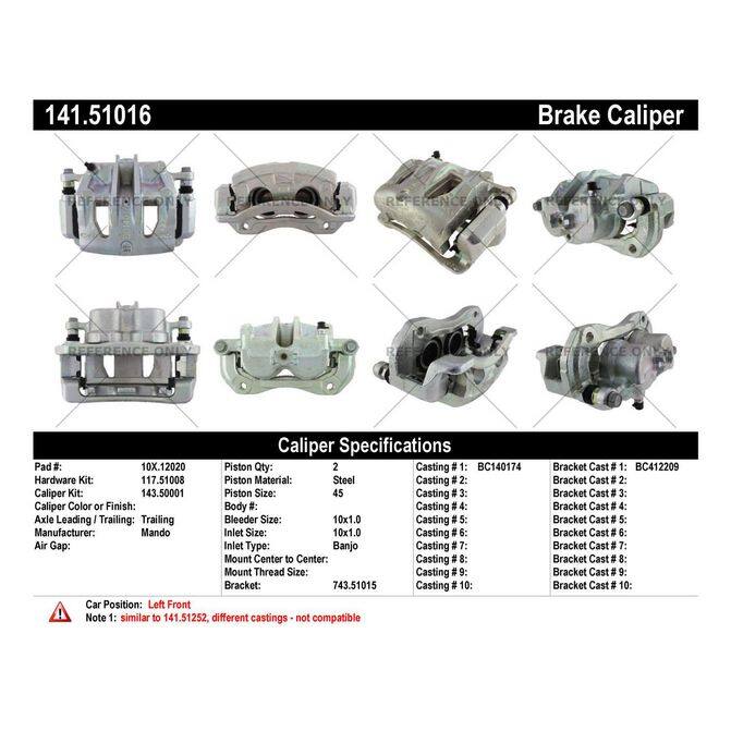 CENCENTRIC PARTS14151016