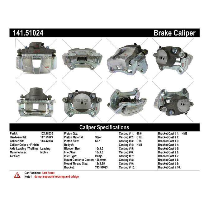 CENCENTRIC PARTS14151024