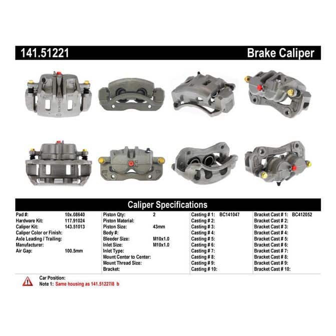 CENCENTRIC PARTS14151221