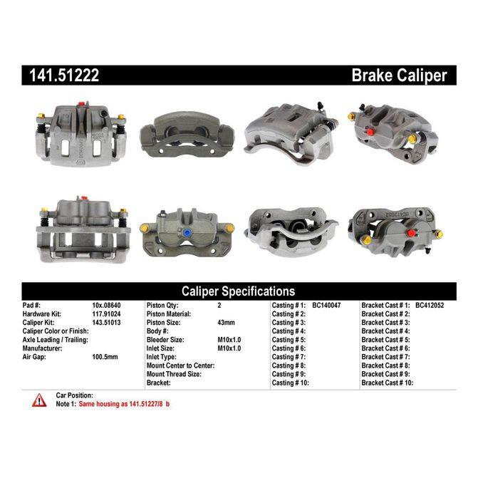 CENCENTRIC PARTS14151222