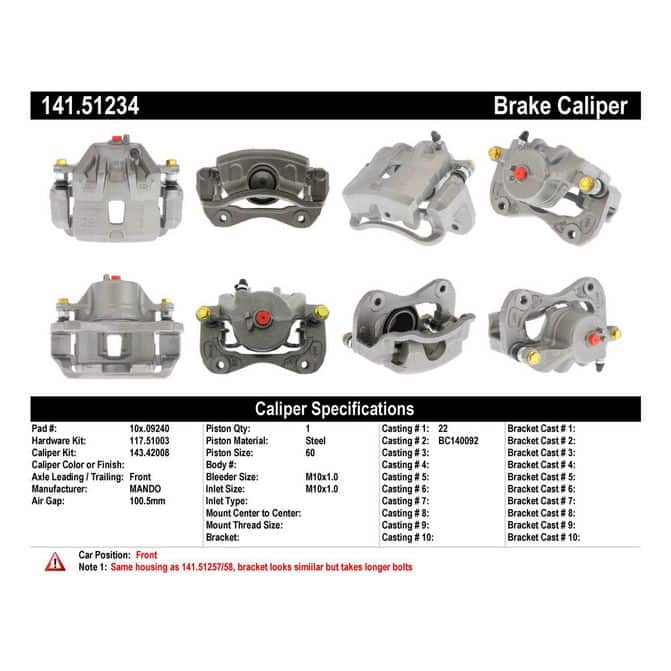 CENCENTRIC PARTS14151234