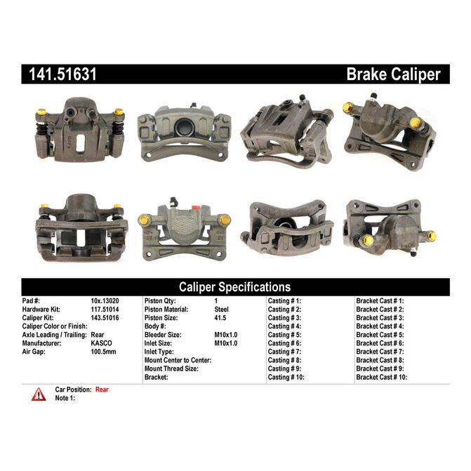 CENCENTRIC PARTS14151631