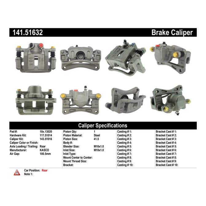 CENCENTRIC PARTS14151632